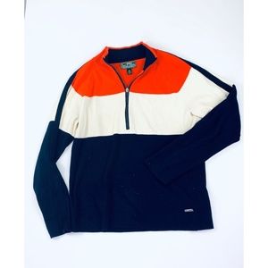 L-RL Ralph Lauren Active Color Block Sweater